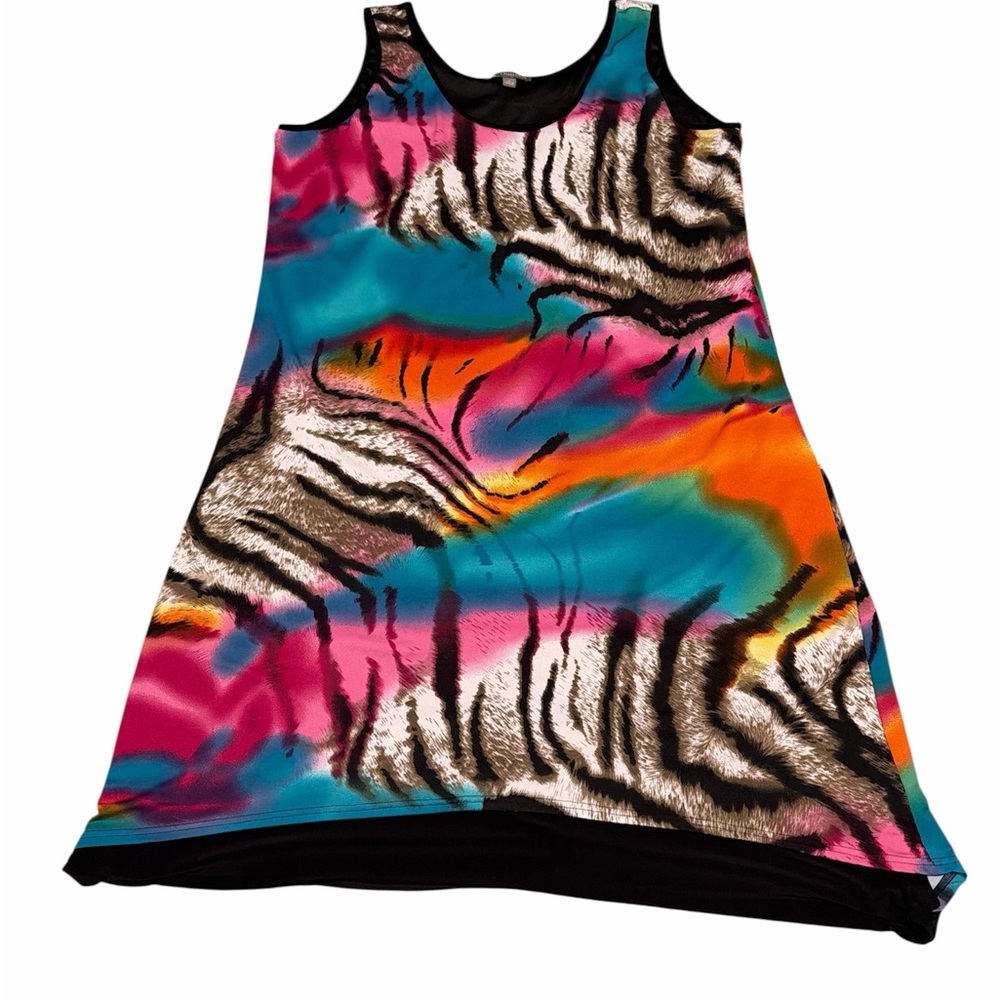 Kate & Mallory Multicolor High Low Dress